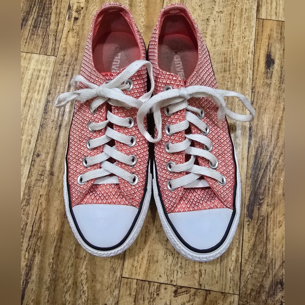 Converse All Star Chuck Taylor Women’s Pink Casual Sneakers - Picture 2 of 9